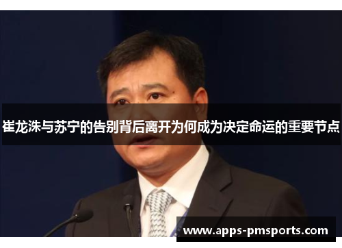 崔龙洙与苏宁的告别背后离开为何成为决定命运的重要节点